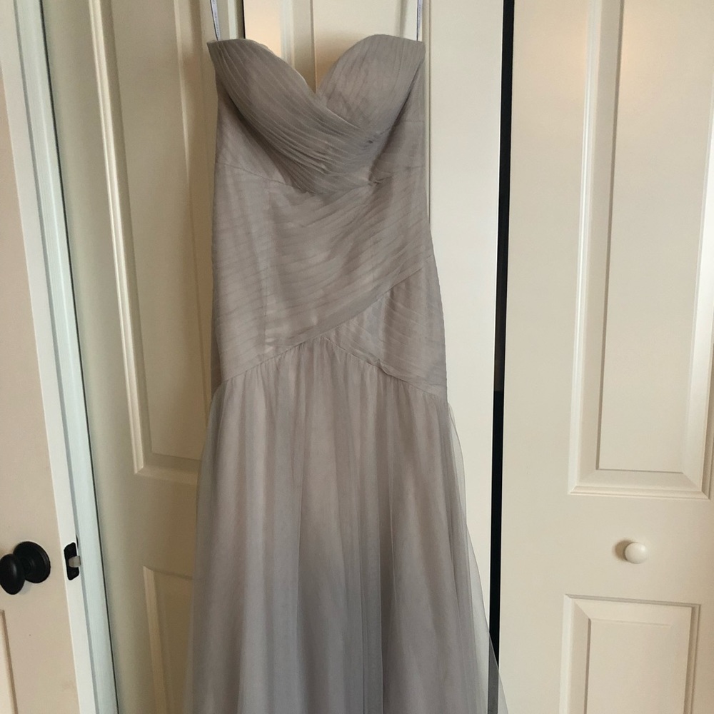 Beautiful Jenny Yoo Gray Bridesmaid Dress